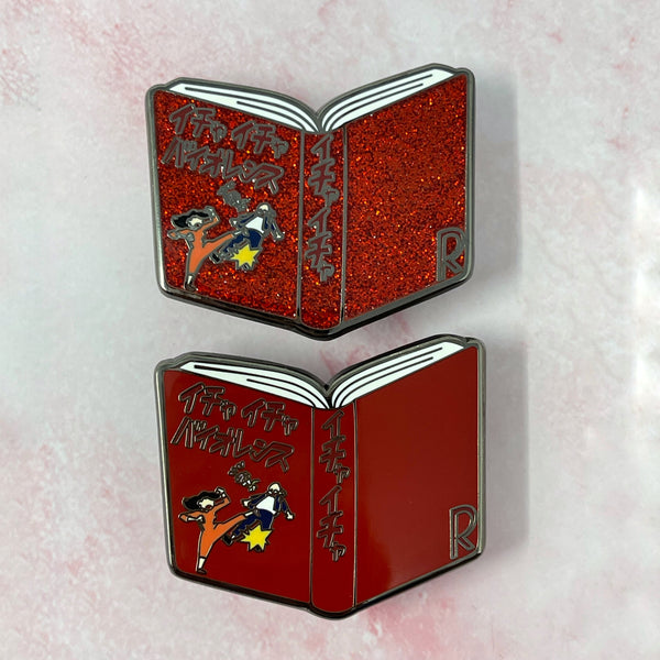 Violence Book Pin